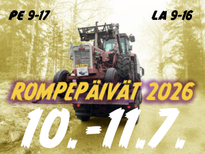 Rompepäivät Polvelassa 10.-11.7.2026